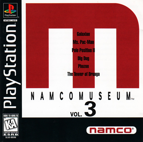 ナムコミュージアム3 PlayStation Amazon.com: Namco's Museum Vol. 3 - PlayStation : Video Games